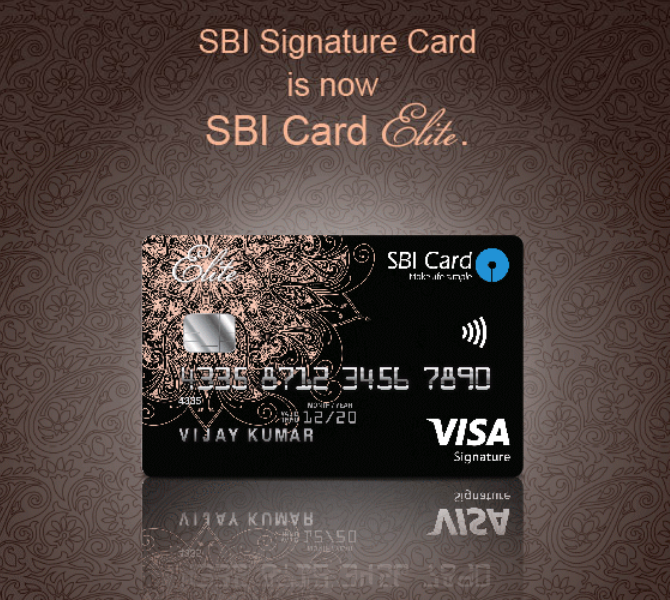 SBI Signature Card Devalued and is now SBI Card ELITE – CardExpert
