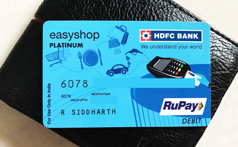 Hdfc Easyshop Platinum Rupay Premium Debit Card Review Cardexpert 8385