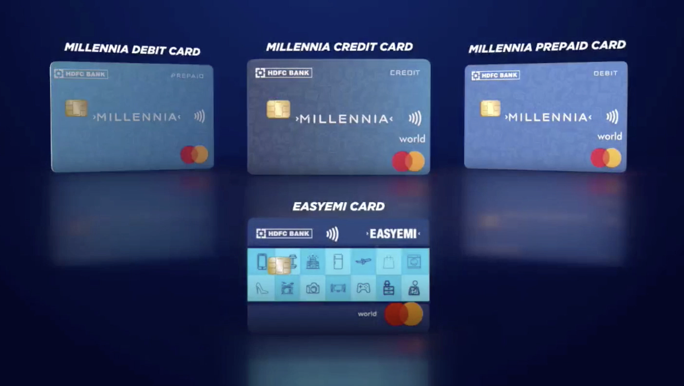 Hdfc Bank Launches Credit Debit Emi And Prepaid Cards For Millennials Cardexpert 2441