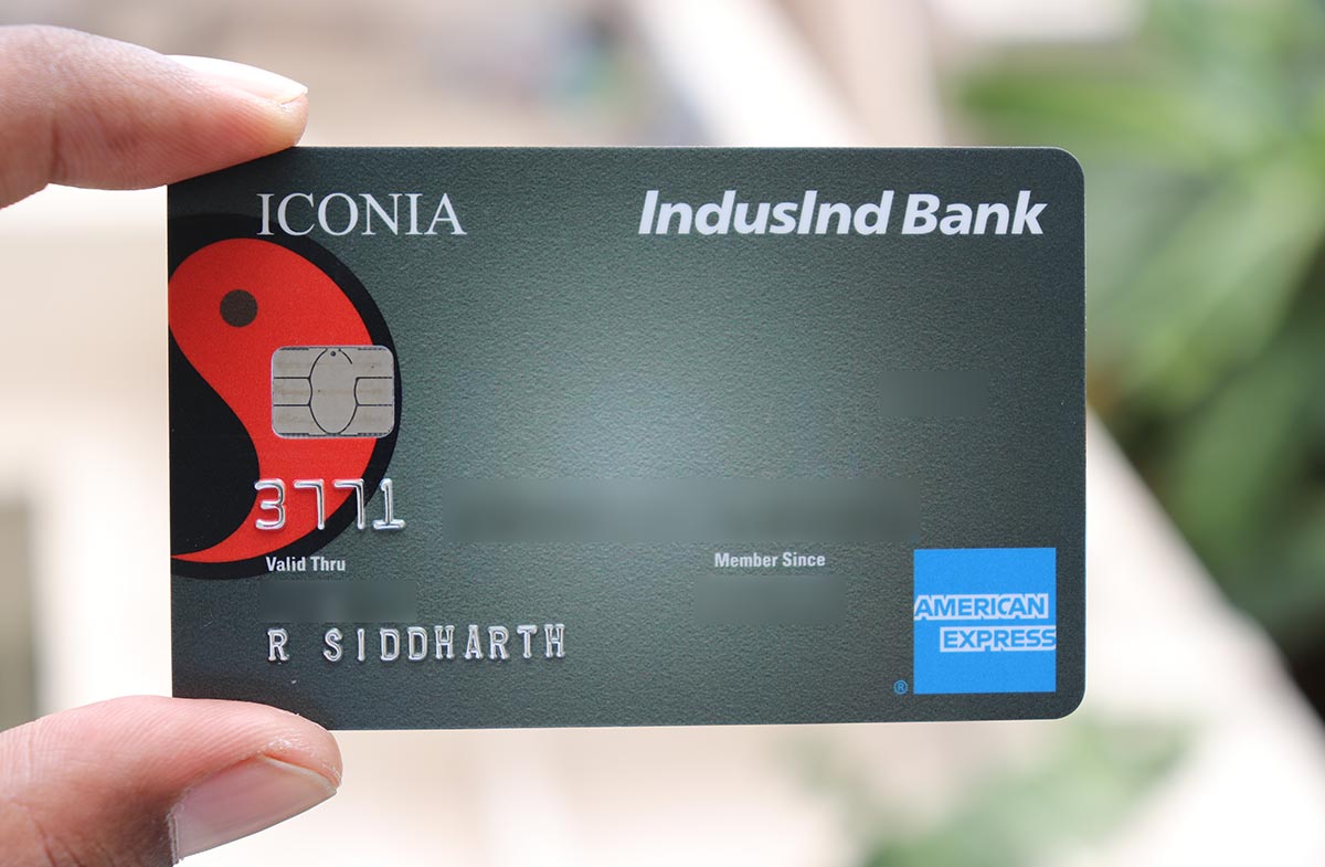 IndusInd Bank Iconia Amex Credit Card