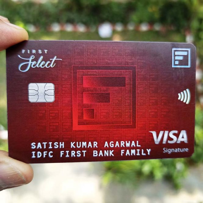 Hands-on Experience with IDFC First Select Credit Card – CardExpert