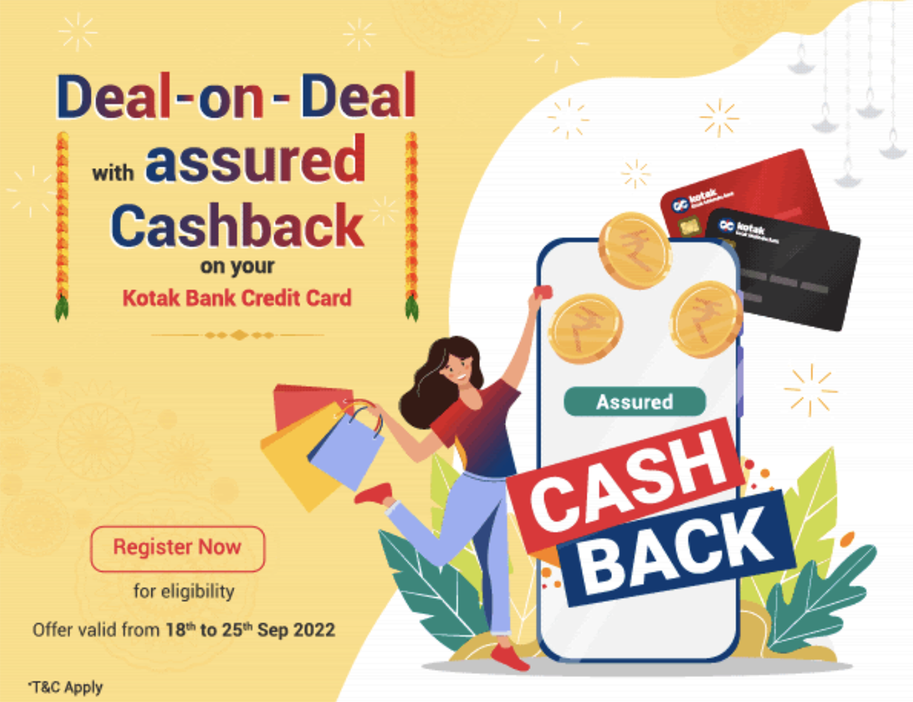 Kotak Offer 10 Cashback On Online Spends Upto 1500 INR CardExpert