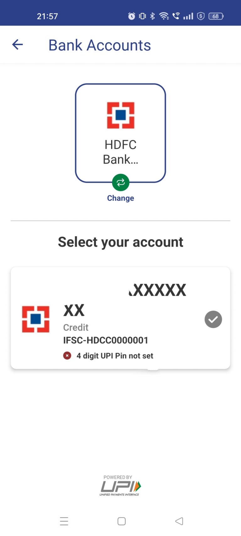 HDFC TATA Neu Infinity Credit Card – UPI Experience – CardExpert