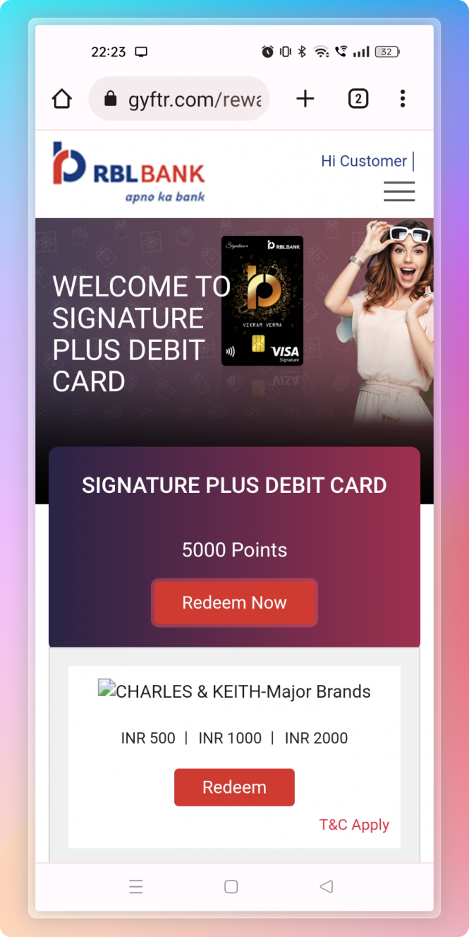 RBL Bank Signature+ Debit Card Hands-on Review – CardExpert