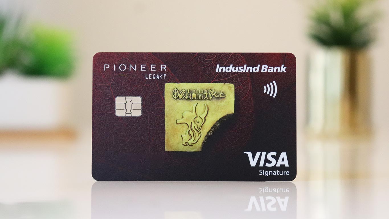 IndusInd Bank Pioneer Legacy Credit Card