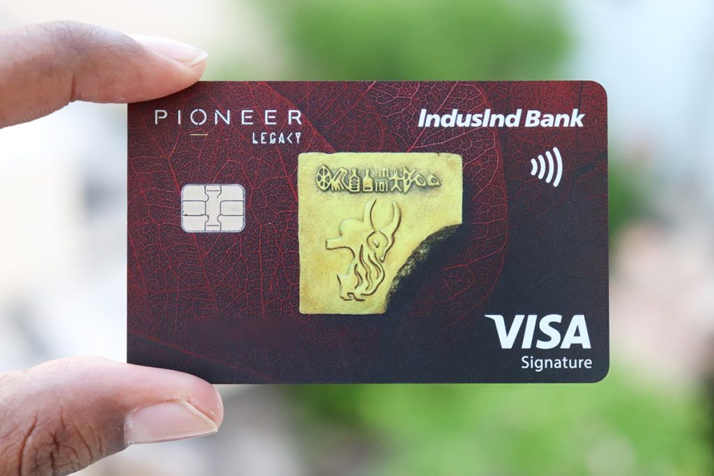 IndusInd Pioneer Legacy Credit Card Experience